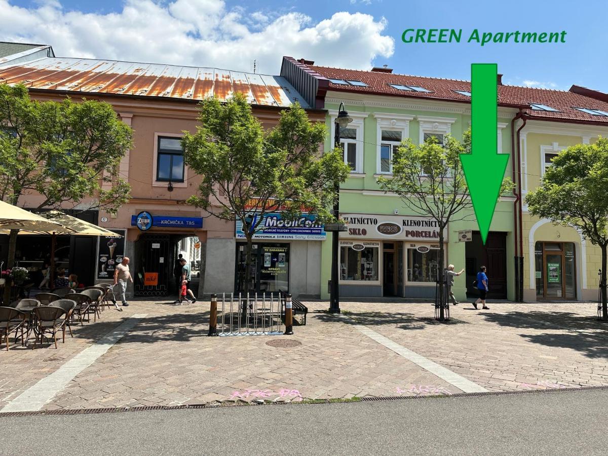 Green Apartment - City Centre - Main Square Liptovský Mikuláš Екстериор снимка
